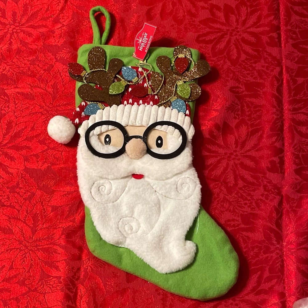 Santa Christmas stocking